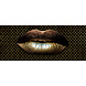 Glasschilderij Louie Vuiton lips 80x160cm Glasschilderij Louie Vuiton lips 80x160cm