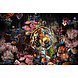 Glasmalerei Tiger in den Blumen 80x120cm Glasmalerei Tiger in den Blumen 80x120cm