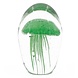 Glasobjekt Qualle grün 12cm Glasobjekt Qualle grün 12cm