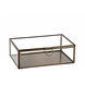 Aufbewahrungsbox Glas gold Bernstein Würfel komplett gefüllt Aufbewahrungsbox Glas gold Bernstein Würfel komplett gefüllt