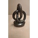 Beeld Liefdesknoop speksteen 15cm Beeld Liefdesknoop speksteen 15cm