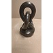 Beeld Liefdesknoop speksteen 15cm Beeld Liefdesknoop speksteen 15cm