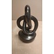 Beeld Liefdesknoop speksteen 15cm Beeld Liefdesknoop speksteen 15cm