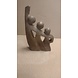 Statue Familie 3 in einer Reihe Speckstein 19cm Statue Familie 3 in einer Reihe Speckstein 19cm