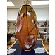 Vaas glas Cognac 40cm Vaas glas Cognac 40cm