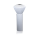 Cactuspot laag op zuil 80cm Wit Cactuspot laag op zuil 80cm Wit