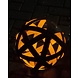 Dekokugel Metallband 30cm mit Licht Dekokugel Metallband 30cm mit Licht