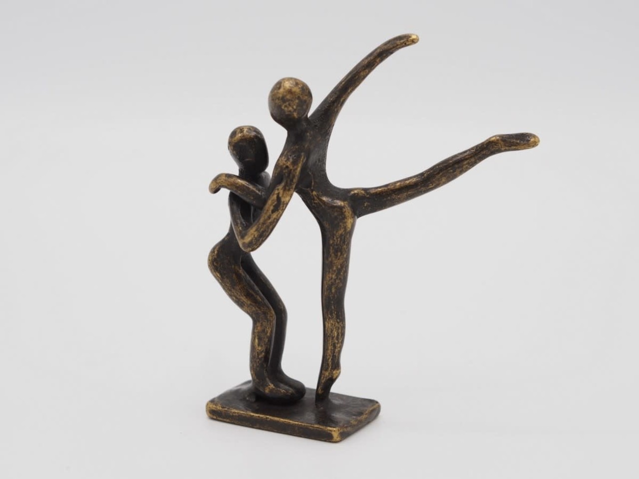 Bronze Statuette Dancing Couple Mini Eliassen Home And Garden Pleasure 3246