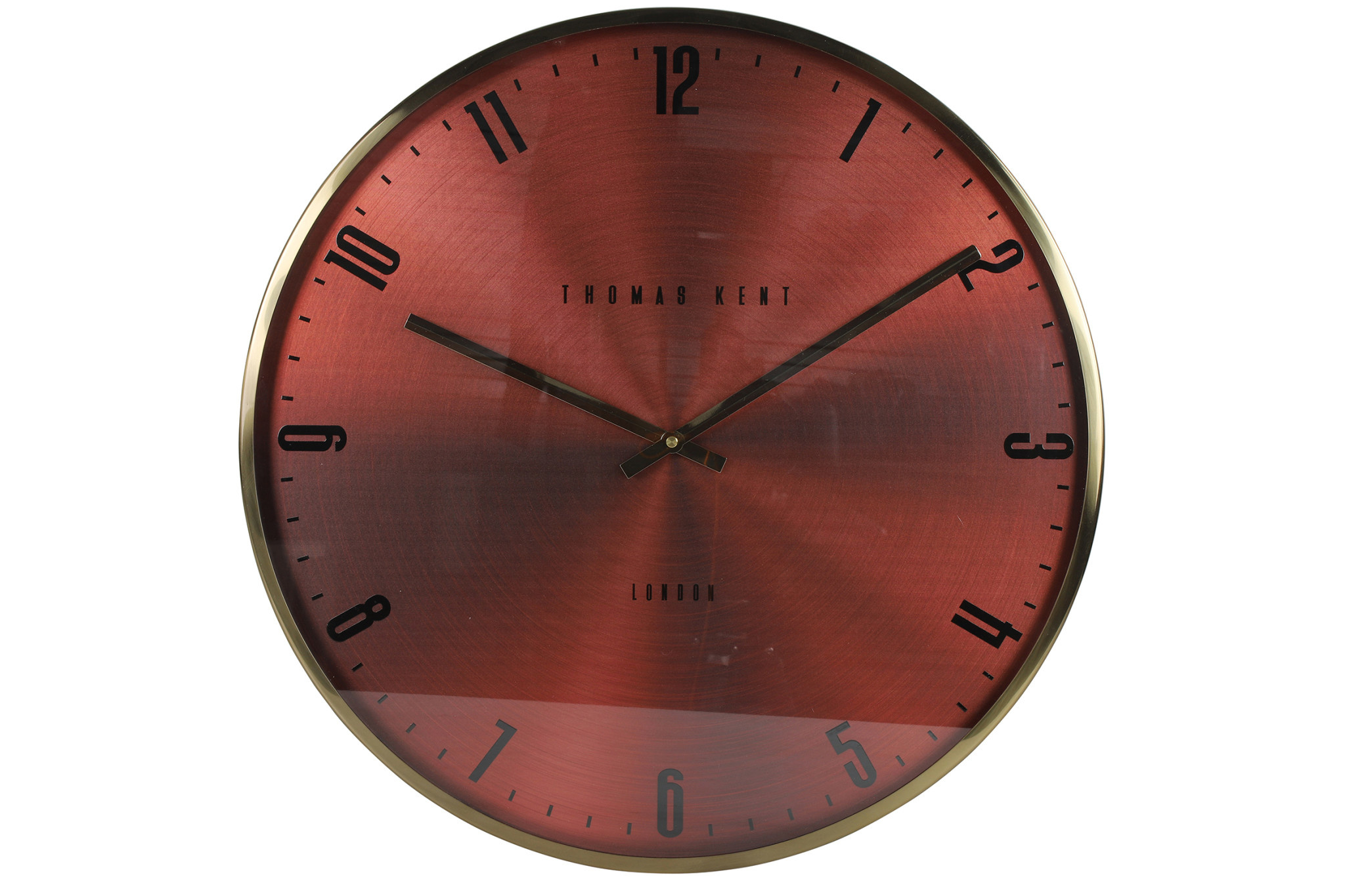 Wall clock round Jewel copper/gold 53cm Eliassen Home & Garden Pleasure