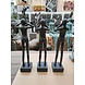 Statue 3 Personen Anthrazit 50cm Hear See Silence Statue 3 Personen Anthrazit 50cm Hear See Silence