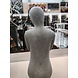 Bild sitzende Frau grau 42cm Bild sitzende Frau grau 42cm