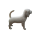 Beeld hond Beagle beige 48cm Beeld hond Beagle beige 48cm