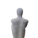 Steinstatue sitzender Mann grau 43cm Steinstatue sitzender Mann grau 43cm