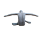 Flying man grijs mat 53cm Flying man grijs mat 53cm