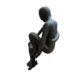 Statue Verliebtes Paar Anthrazit 55cm Statue Verliebtes Paar Anthrazit 55cm