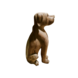 Skulptur Hund Holz sitzend 40cm Skulptur Hund Holz sitzend 40cm