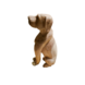 Skulptur Hund Holz sitzend 40cm Skulptur Hund Holz sitzend 40cm