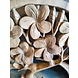 Holzwandpaneel runder Lebensbaum mit Blumen 40cm Holzwandpaneel runder Lebensbaum mit Blumen 40cm