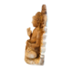 Beeld Boeddha hout rijk gedecoreerd 35cm Beeld Boeddha hout rijk gedecoreerd 35cm