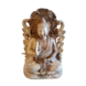 Beeld Boeddha hout rijk gedecoreerd 35cm Beeld Boeddha hout rijk gedecoreerd 35cm