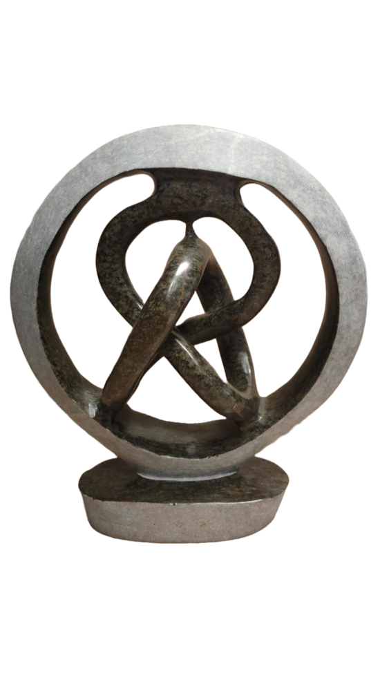 Image soapstone Love knot in ring Eliassen Home & Garden Pleasure