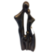 Bronzen beeld gezin 5 personen Bronzen beeld gezin 5 personen