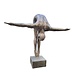Beeld aluminium Duiker voorover 135cm Beeld aluminium Duiker voorover 135cm