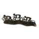 Bronzen wielrenners peloton Bronzen wielrenners peloton