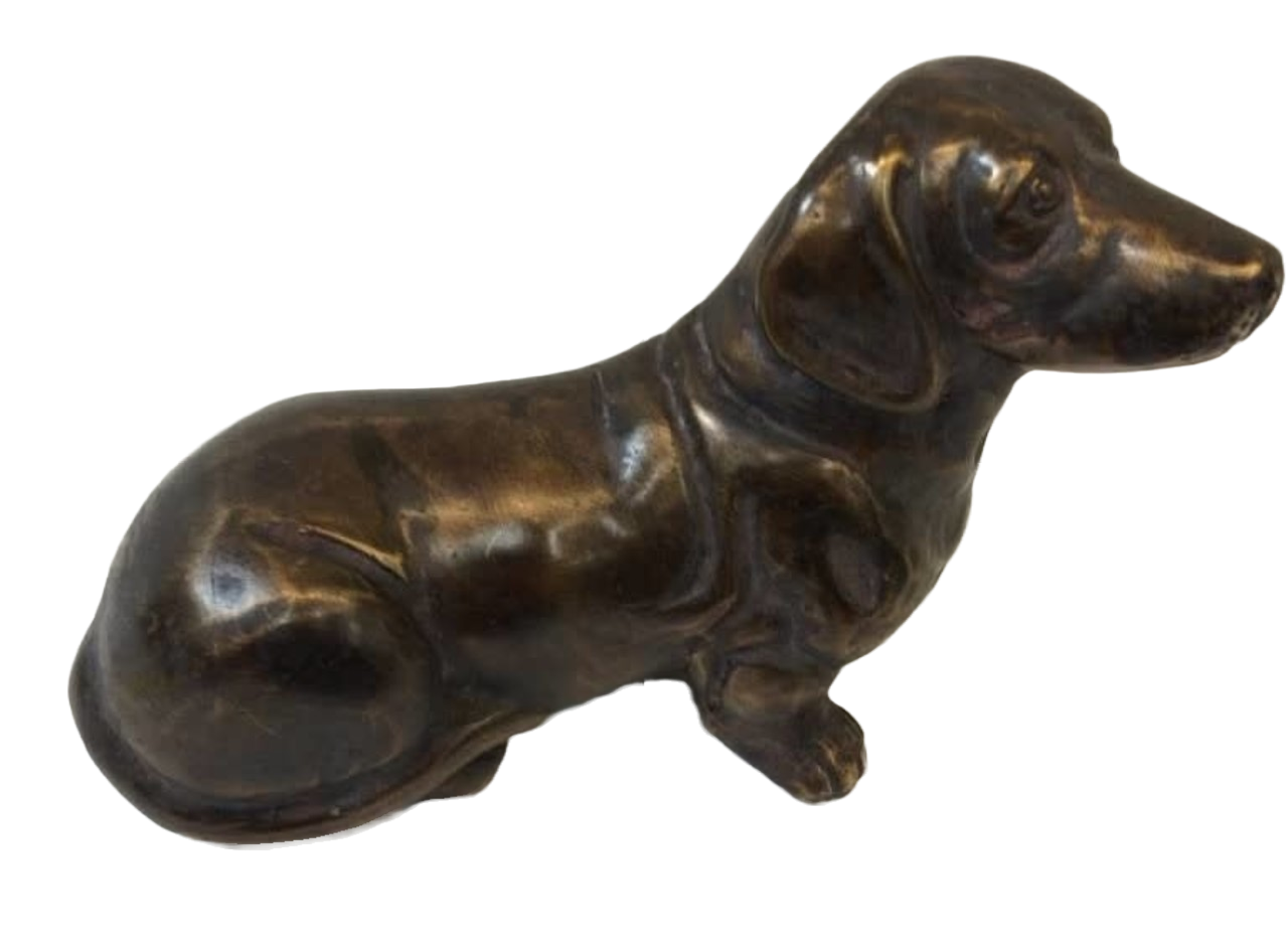 Bronze statue Dachshund Eliassen Home & Garden Pleasure