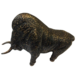 Bronzen beeld Bison Bronzen beeld Bison