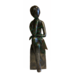 Bronzen beeld elegante vrouw Bronzen beeld elegante vrouw