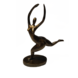 Bild Bronze nackte tanzende Frau Bild Bronze nackte tanzende Frau