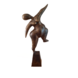 Bronzen beeld Dikke dame Bronzen beeld Dikke dame