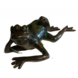 Bronzefrosch liegend Bronzefrosch liegend