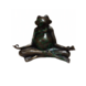 Bronzen Zen-kikker Bronzen Zen-kikker