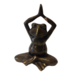 Bronzen zen kikker groot Bronzen zen kikker groot