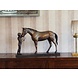 Eliassen Beeld brons paard met geleider Eliassen Beeld brons paard met geleider
