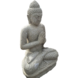 Buddha-Statue auf Lotus grüßend 100 cm grüner Stein Buddha-Statue auf Lotus grüßend 100 cm grüner Stein