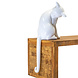 Cat lounge white high gloss Cat lounge white high gloss