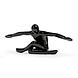 Flying man zwart hoogglans Flying man zwart hoogglans