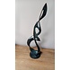 Bronzen beeld Swirl sculptuur Bronzen beeld Swirl sculptuur
