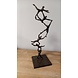 Bronzen beeld Samenwerking Bronzen beeld Samenwerking