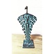 Bronzen beeld Blad persoon 1 Bronzen beeld Blad persoon 1
