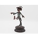 Bronzen beeld Pixie voet omhoog Bronzen beeld Pixie voet omhoog