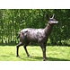 Bronzeskulptur Weiblicher Hirsch Bronzeskulptur Weiblicher Hirsch