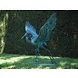 Bronzeskulptur Fliegender Kranich Bronzeskulptur Fliegender Kranich