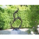 Bronzen beeld Moderne boom Bronzen beeld Moderne boom