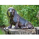 Bronzeskulptur Basset Hound Bronzeskulptur Basset Hound