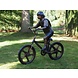 Bronzen beeld Jongen op een crossfiets Bronzen beeld Jongen op een crossfiets