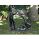 Bronzeskulptur Mädchen mit Gans Bronzeskulptur Mädchen mit Gans